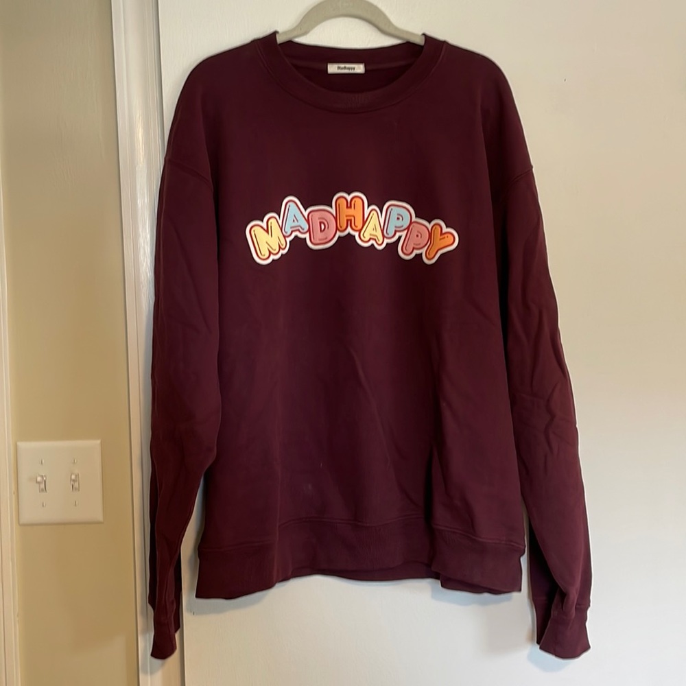 Madhappy Crewneck Logo Sweater Size XL